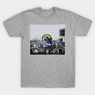 80's Rams Helmet [Vintage Distressed] T-Shirt